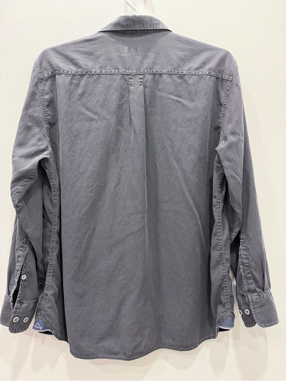 Tommy Bahama Men’s Button-Down Shirt | Size XL | Charcoal Gray I Cotton Tencel - Picture 4 of 12